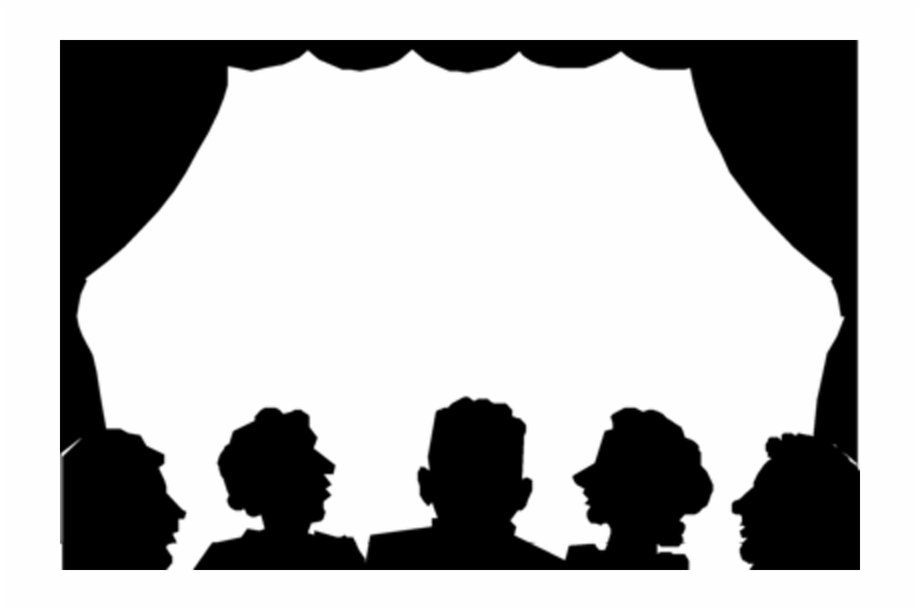 Theater Play Clipart Black