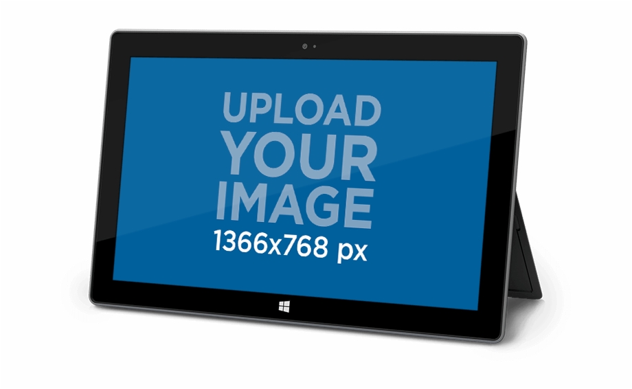 Windows Surface Png On Clear Background Tablet Mockup