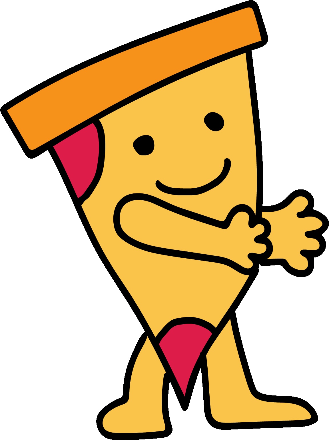 Dance Pizza Sticker By Buzzfeed Animation Png Download Clip Art Library