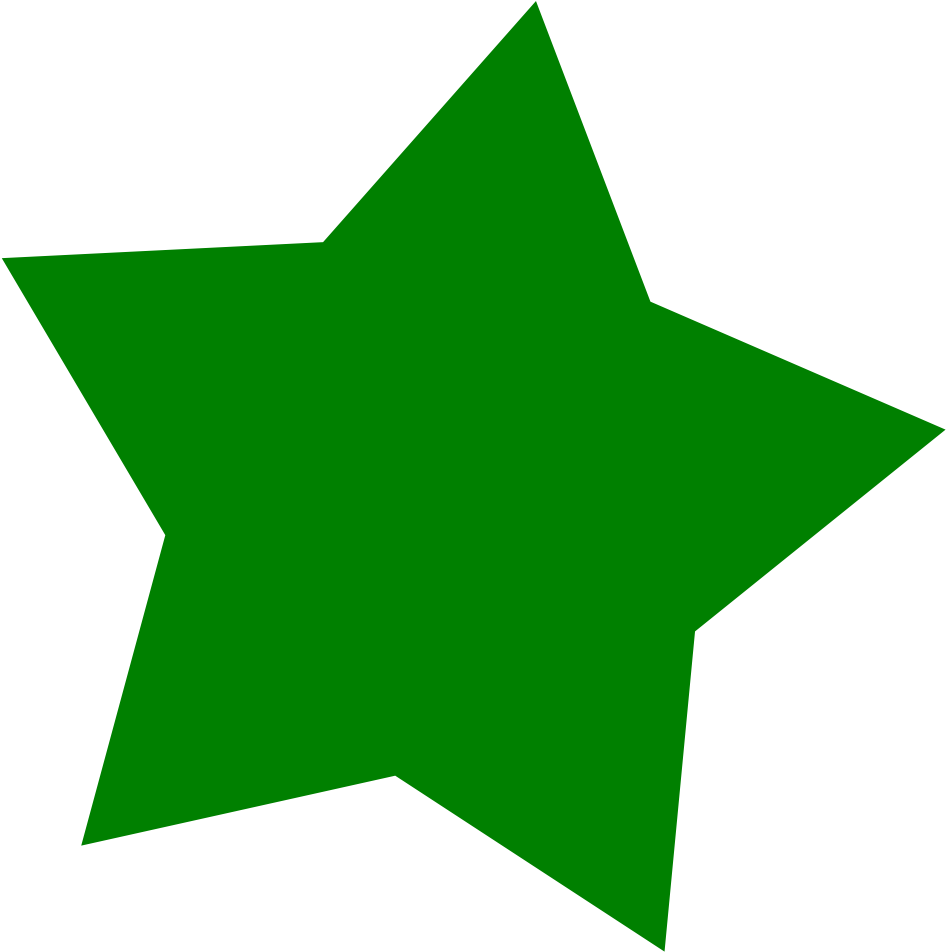 Free Clip Art Green Star
