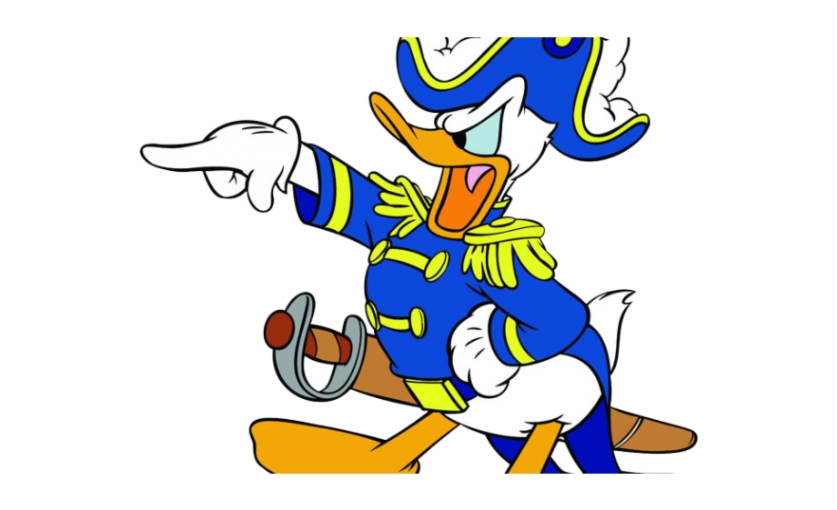 Donald Duck Clipart Grumpy Transparent Donald Duck Clipart
