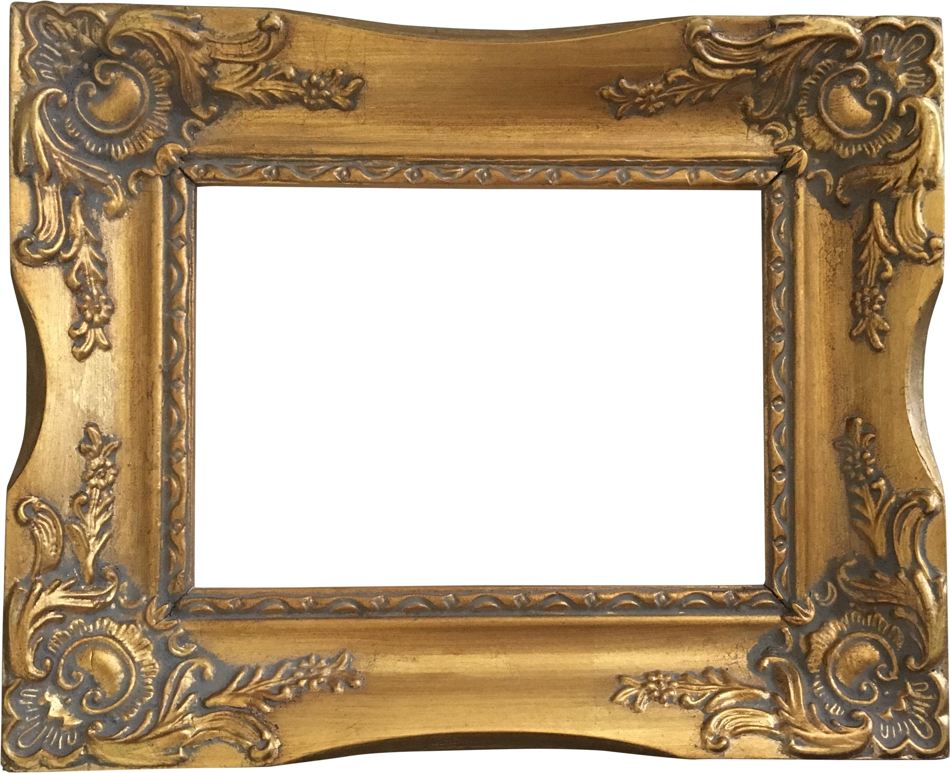 Antique Gold Frame Painting Frame Rococo