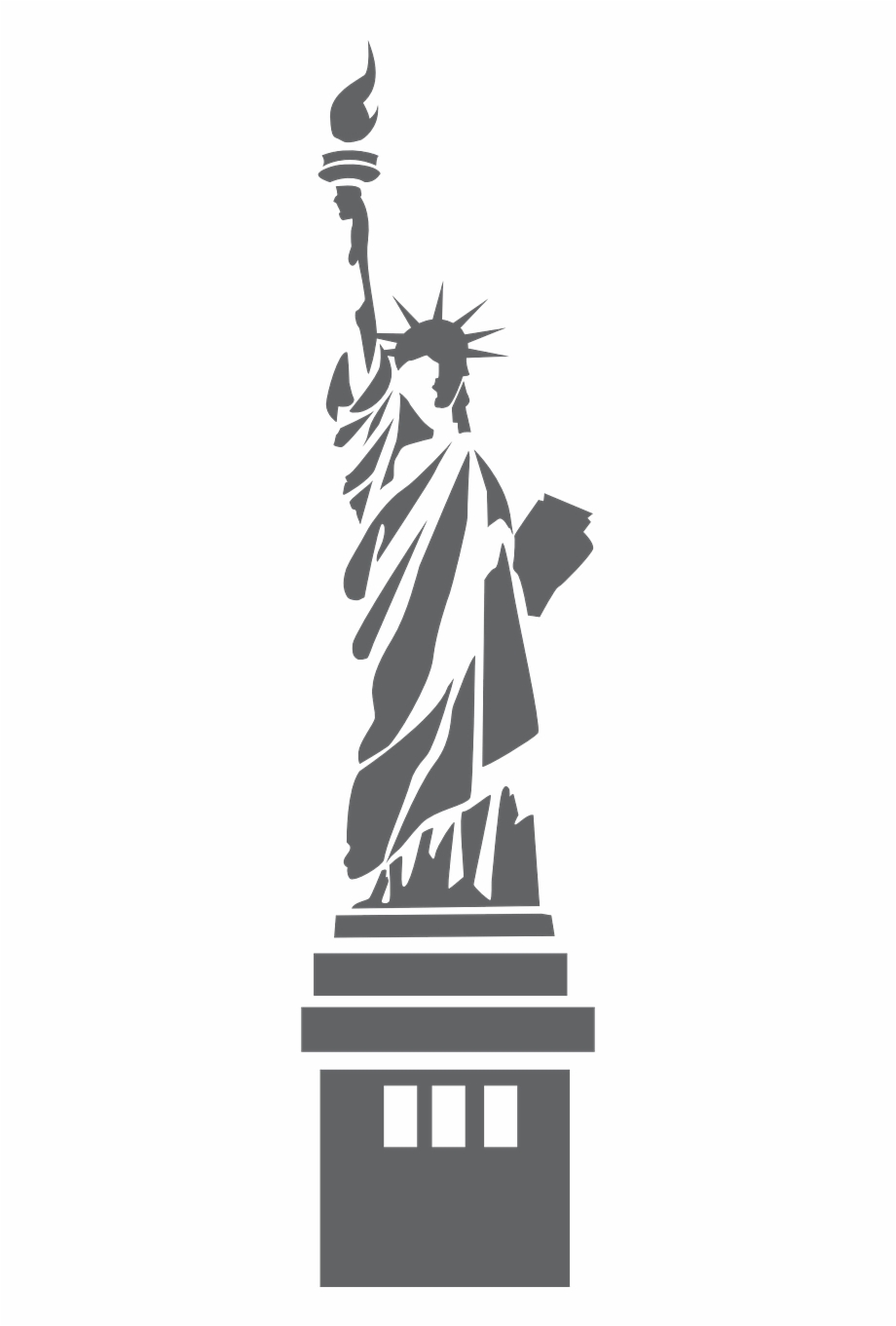 Statue Of Liberty Vector Png