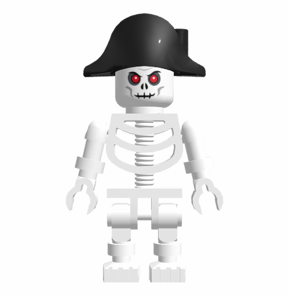 Lego Minifigure Gen026 Skeleton With Fantasy Era Skull