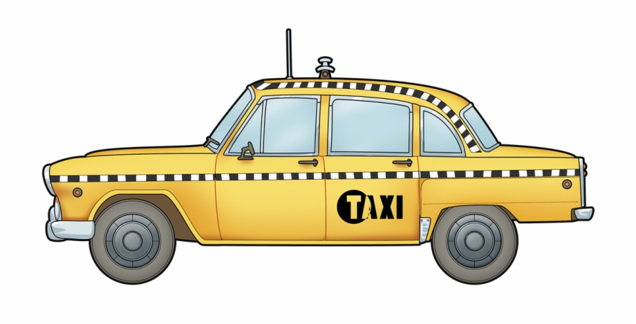 Taxi Clipart Animated Taxi Cab Clipart
