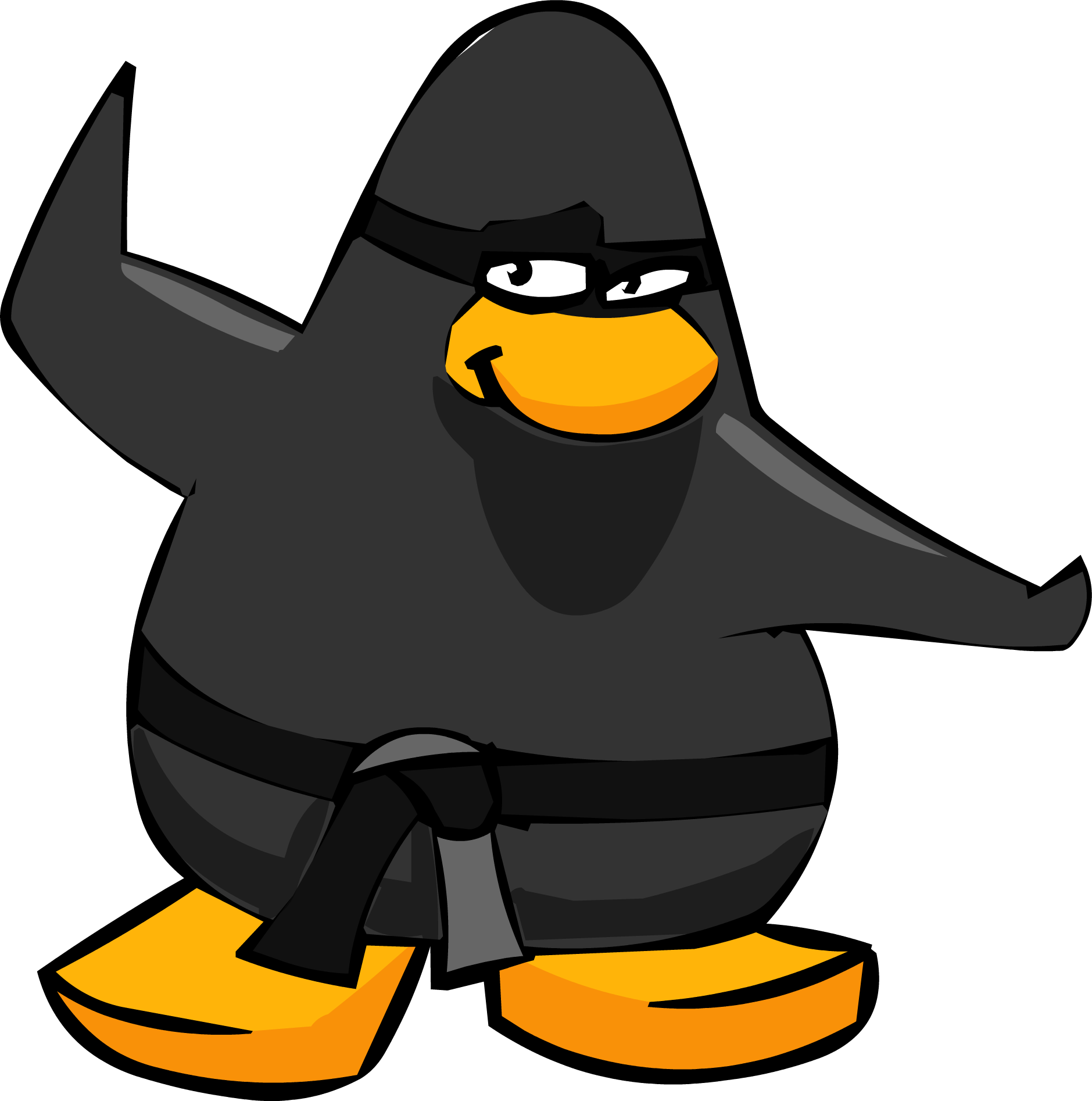 Village Jester Shoes In Game Club Penguin 3D - Clip Art Library