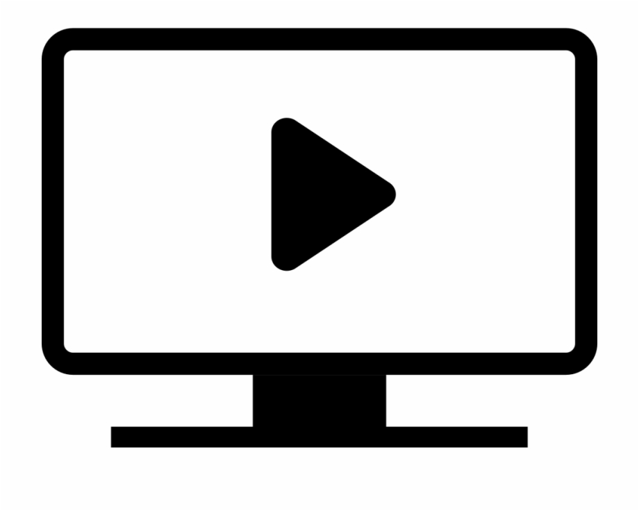 white tv icon png