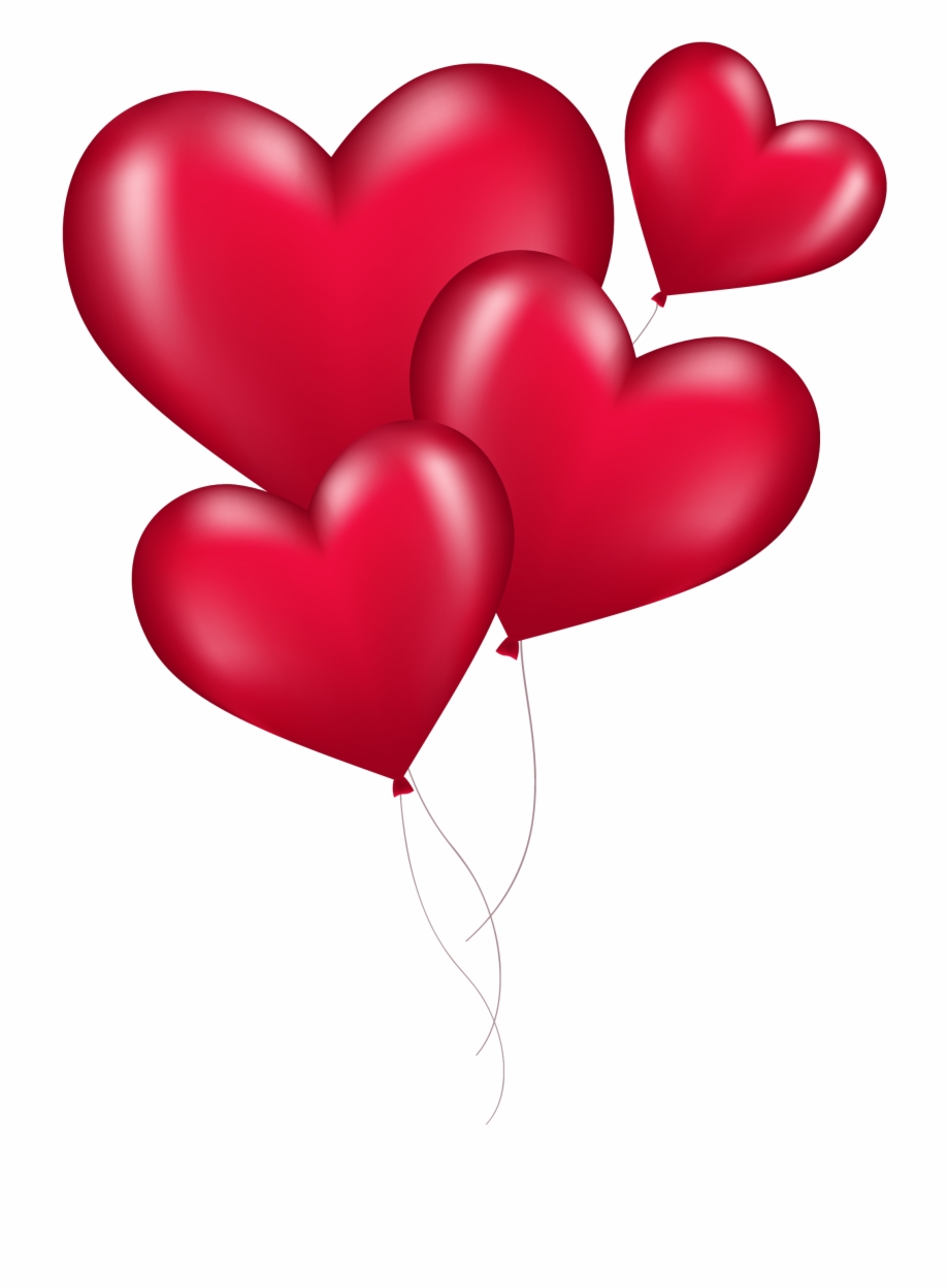Heart Balloons Png Image Happy Valentines Day Cavalier