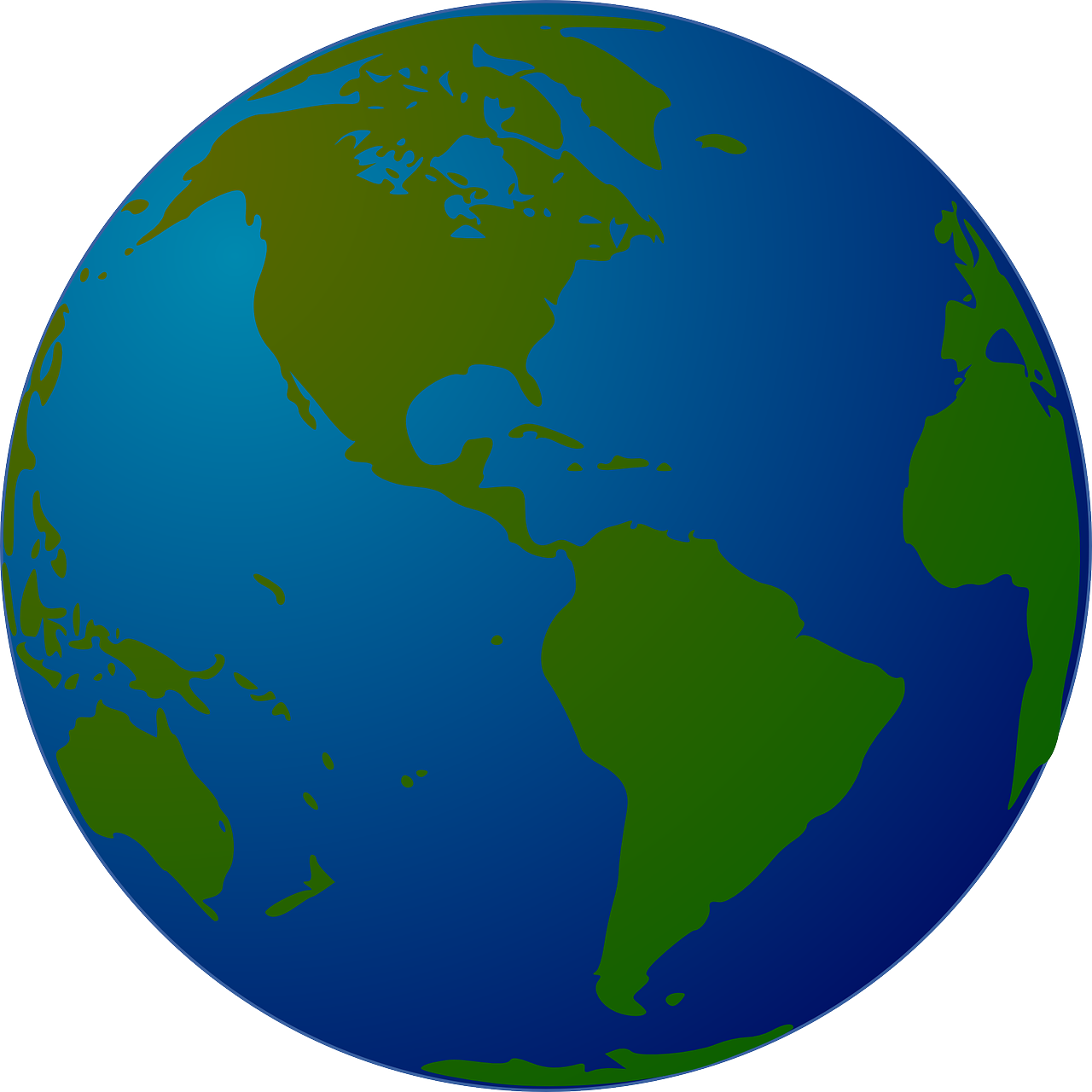 globe world map clipart
