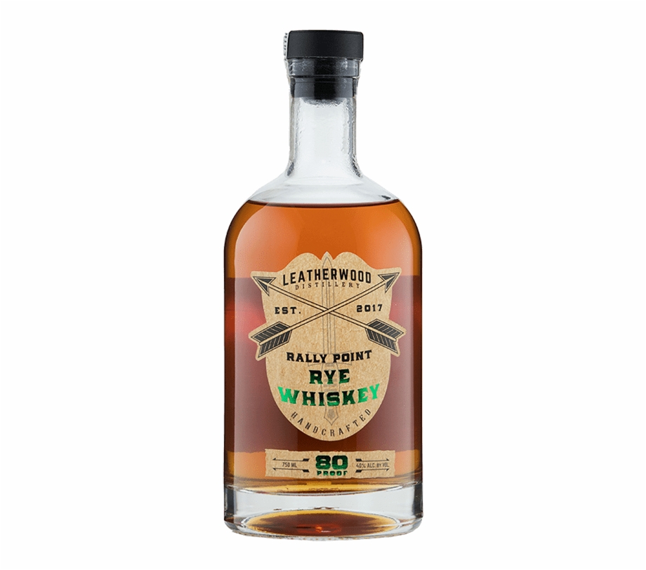 Leatherwood Distillery Rally Point Rye Whiskey 750Ml Bottle