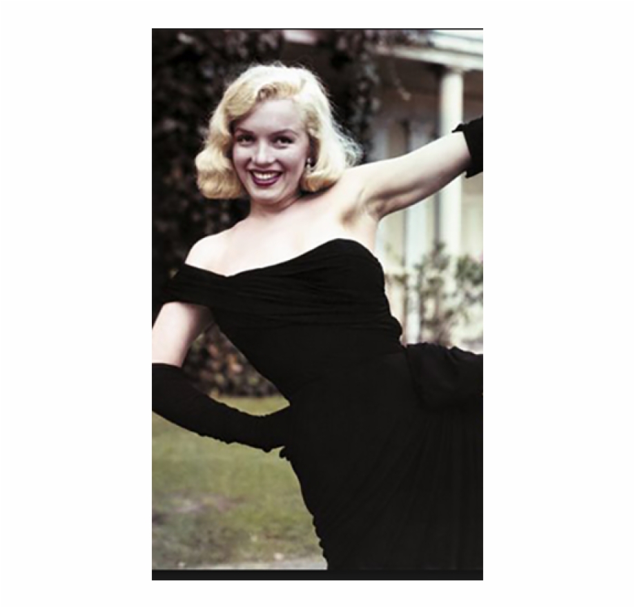Marilyn Monroe Black One Shoulder Long Red Carpet
