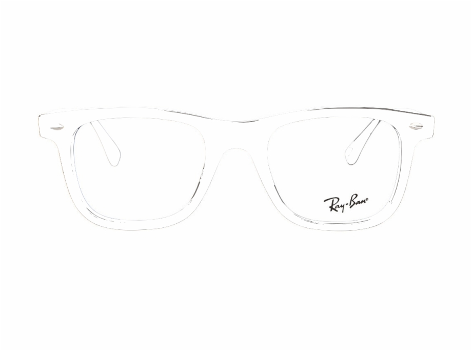 Tumblr Mp6ao4nbkh1s6294bo1 Nerd Glasses Transparent Ray Ban