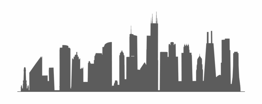 Images Of City Silhouette Png Silhouette Chicago Skyline
