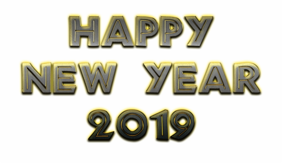 Happy New Year Png 2019 Transparent Background
