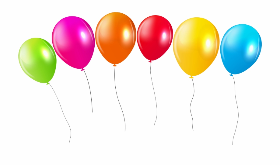 Balloons Png Transparent Colorful Balloons On Transparent Background