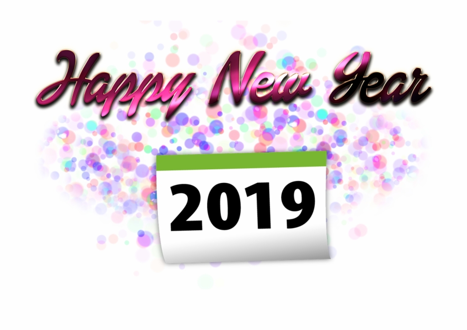 Happy New Year 2019 Png Free Pic Graphic