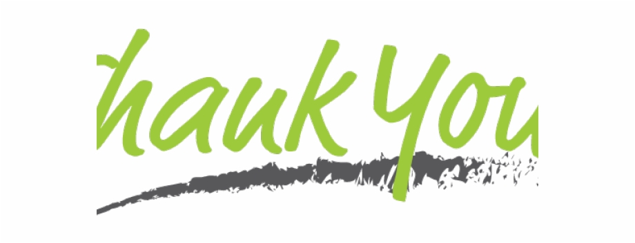 Thank You Png Transparent Images Calligraphy