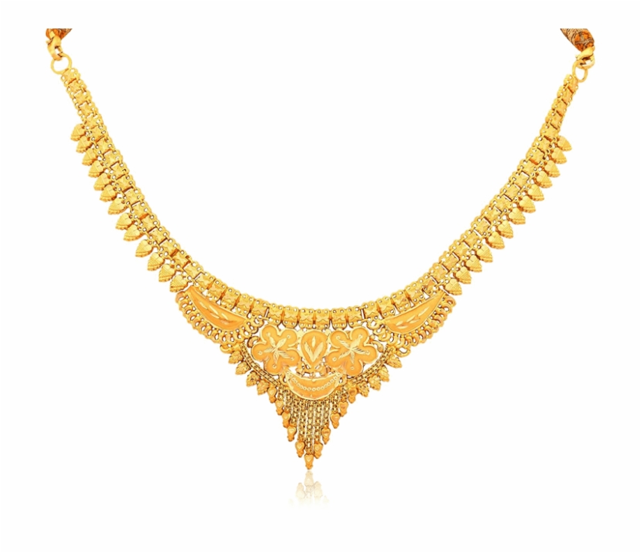 Gold Necklace Png 10 Gram Gold Necklace