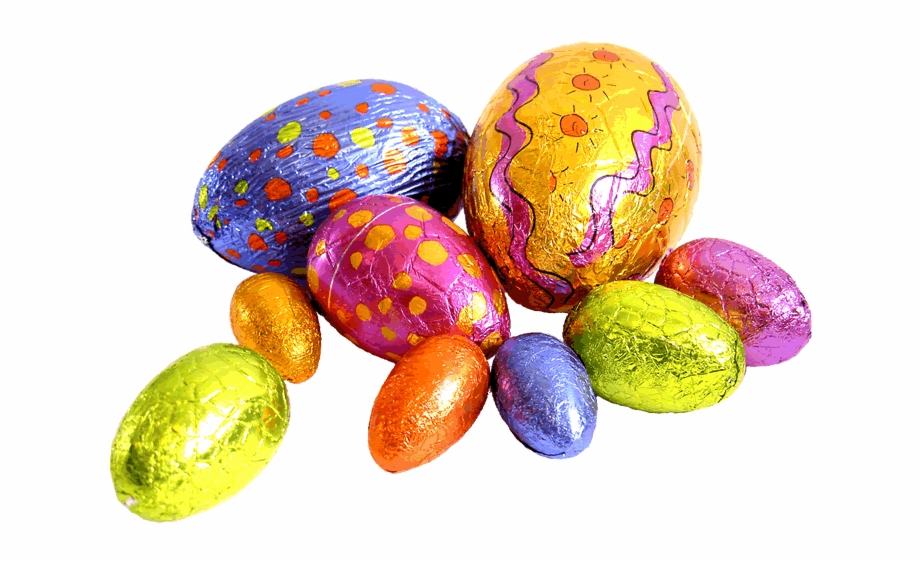 Colourful Easter Eggs Easter Eggs Transparent Background