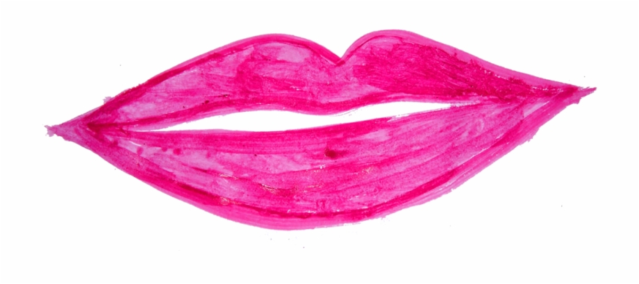 Watercolor Lips Png Anthurium