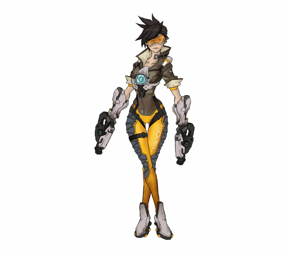 Tracer Overwatch Transparent Gif