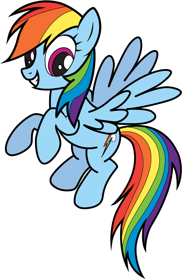 How To Draw Rainbow Dash My Little Pony