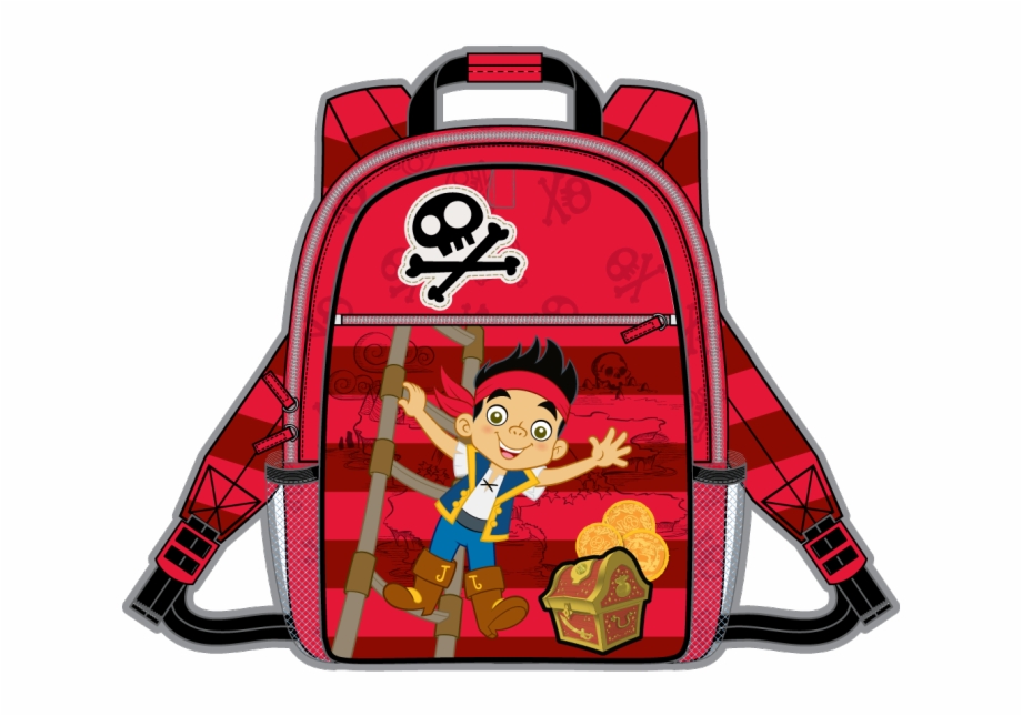 Jake And The Neverland Pirates Backpack Cartoon