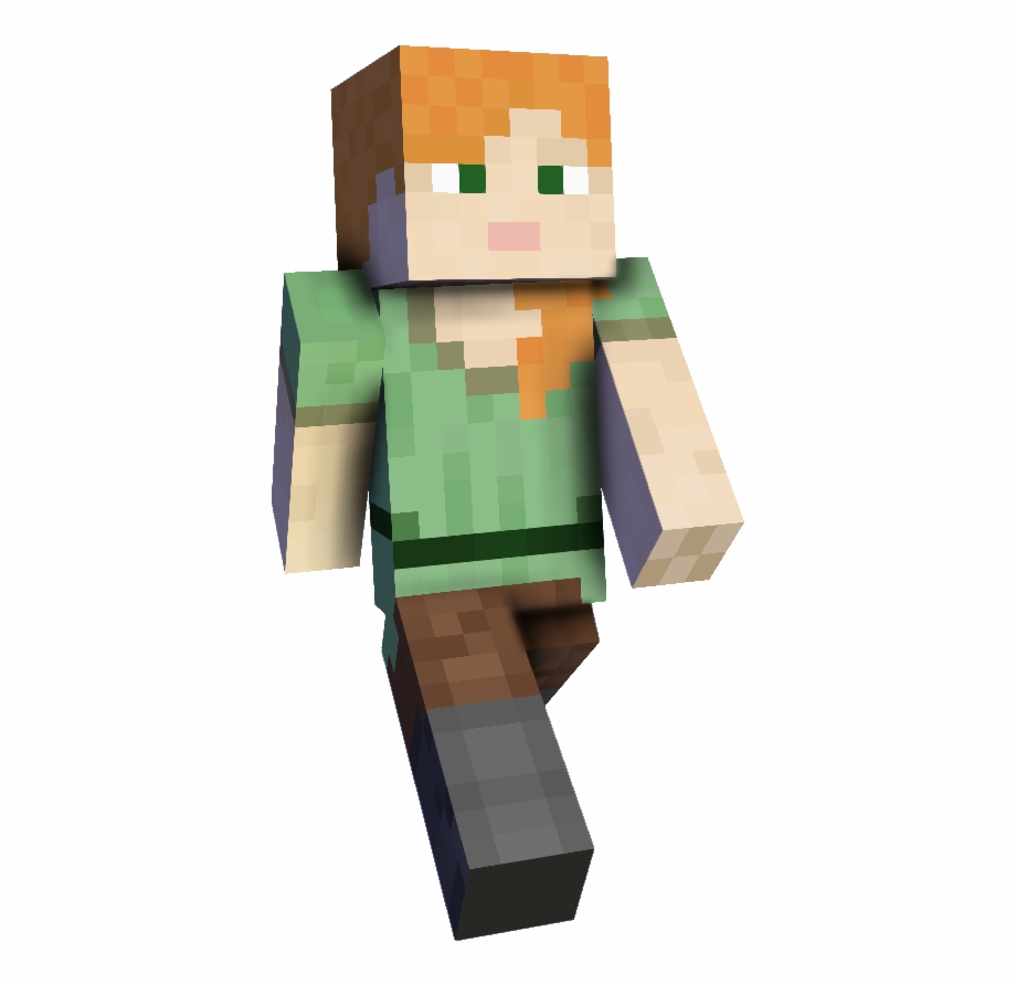 Minecraft Character Fivius S Character Render Service - Bonecos Minecraft  Para Imprimir - 1920x1080 PNG Download - PNGkit