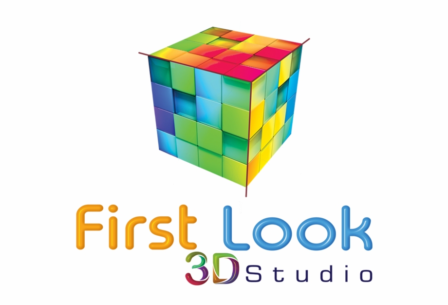 First Look 3D Studio Rubiks Cube