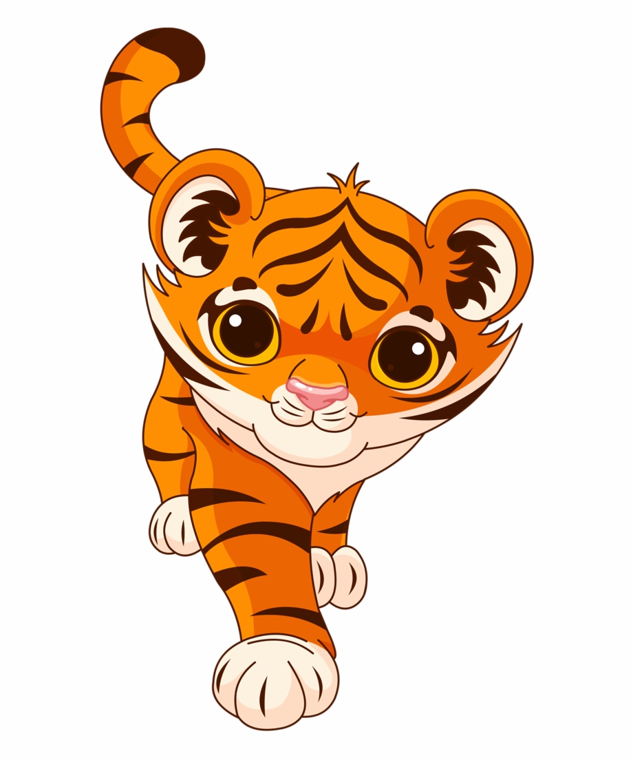 Png Clip Art Cartoon And Animal Tiger Cartoon