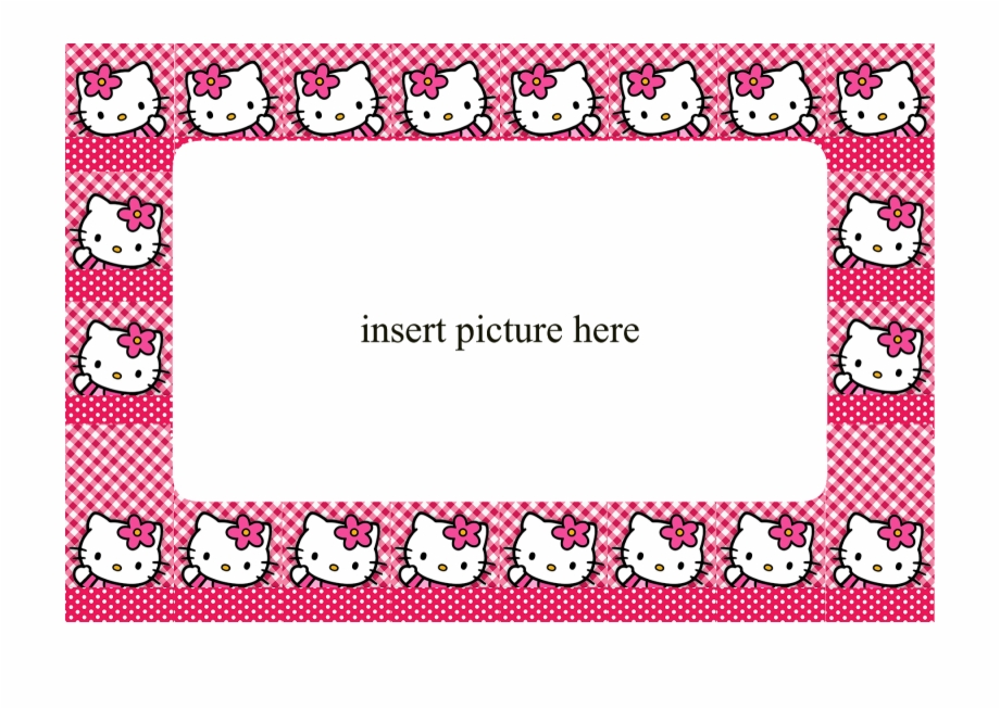 Download Free Printable Hello Kitty Png Frame03 Download