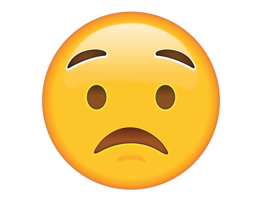 Emoji Alt Worried Shocked Face Emoji