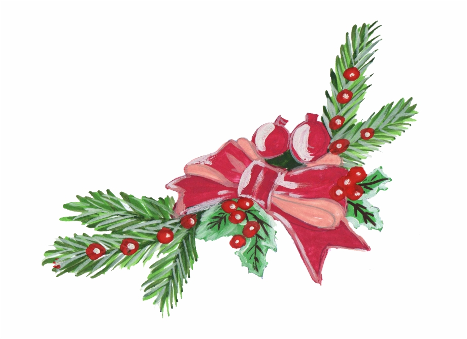 Christmas Decoration Png Picture Christmas Decorations Watercolor Png