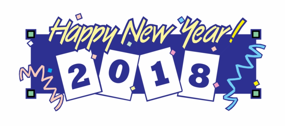 Free Happy New Year Clip Art 2018 New