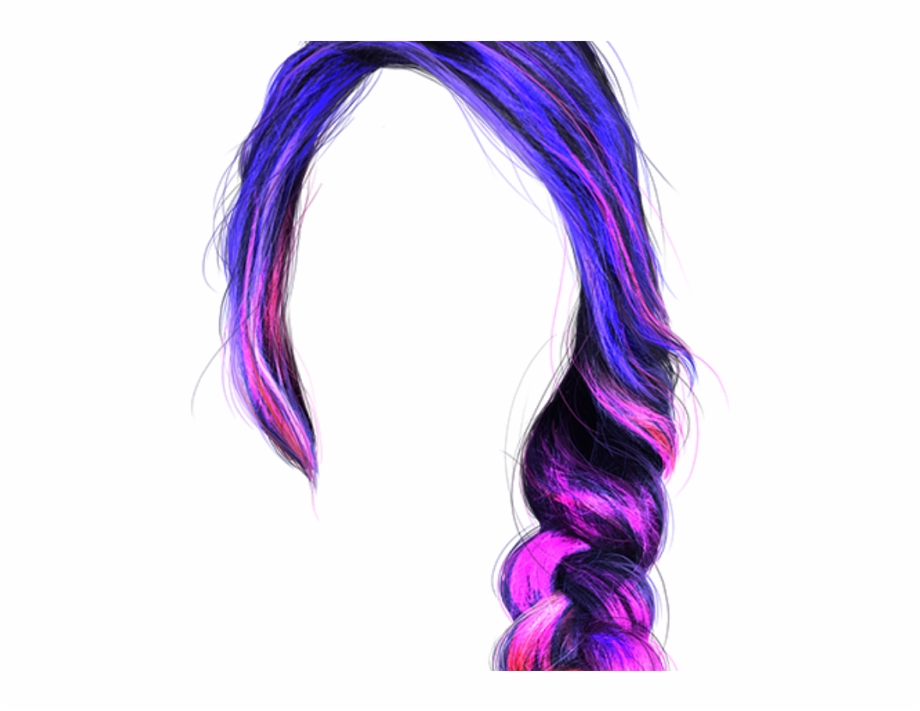 Colorful Hair Png Transparent