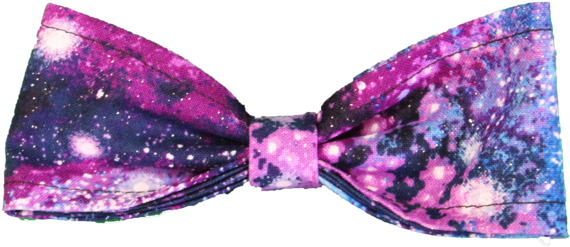 Galaxy Bow Tie Png
