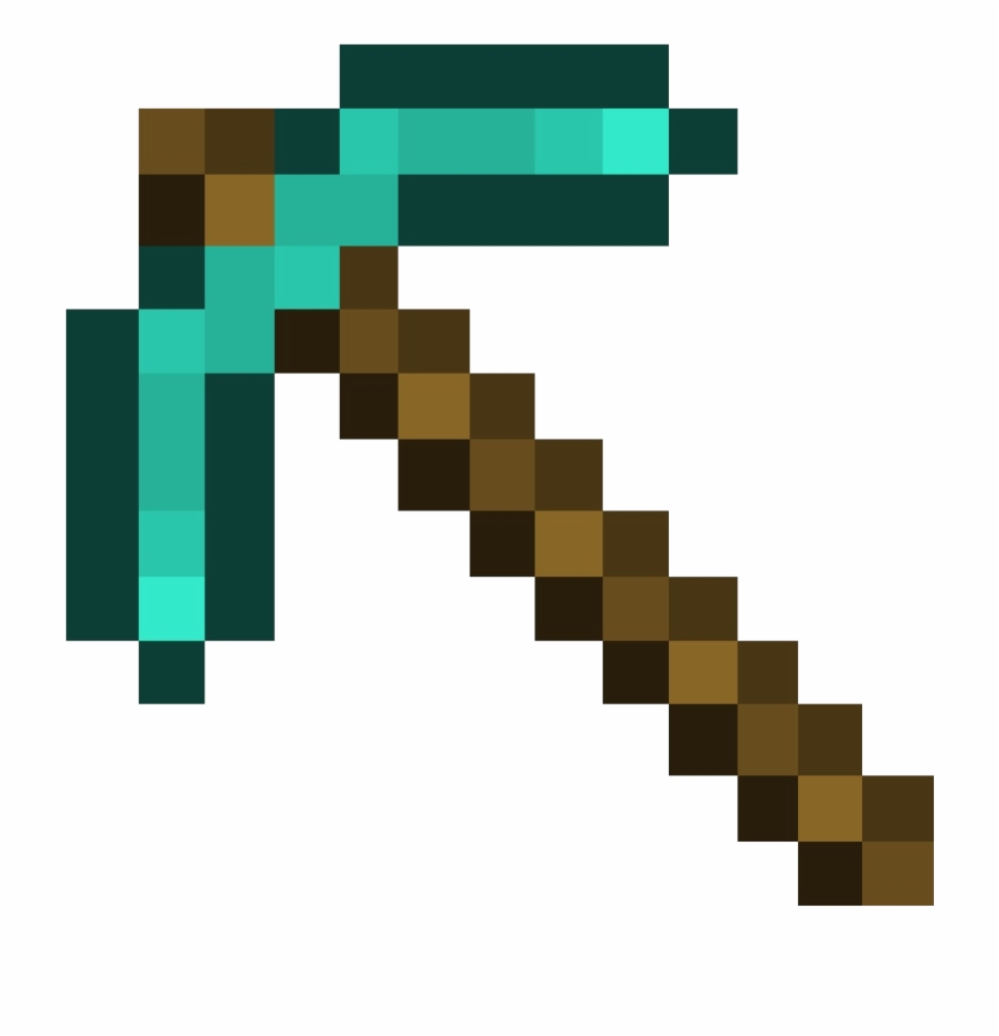 Minecraft Pickaxe Png
