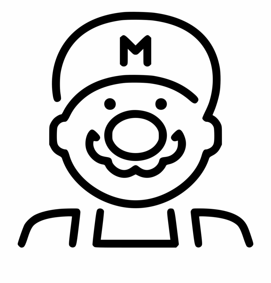 video game characters transparent black and white
