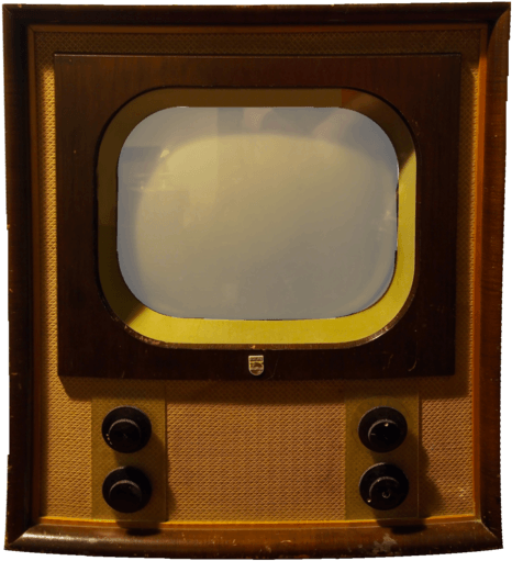 Old Tv Television Set
