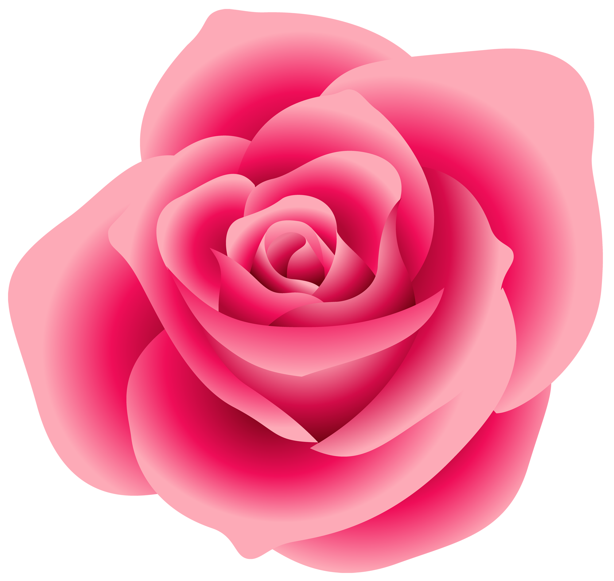 Pink Roses - Clip Art Library