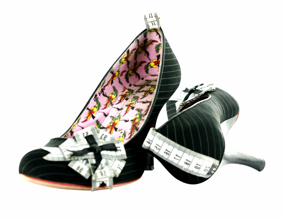 High-heeled shoe
