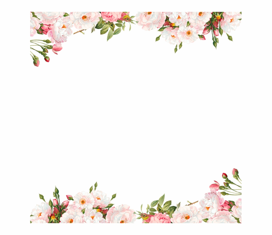 Flower Border Design Clip Art Images - +15 Background Flower Border ...