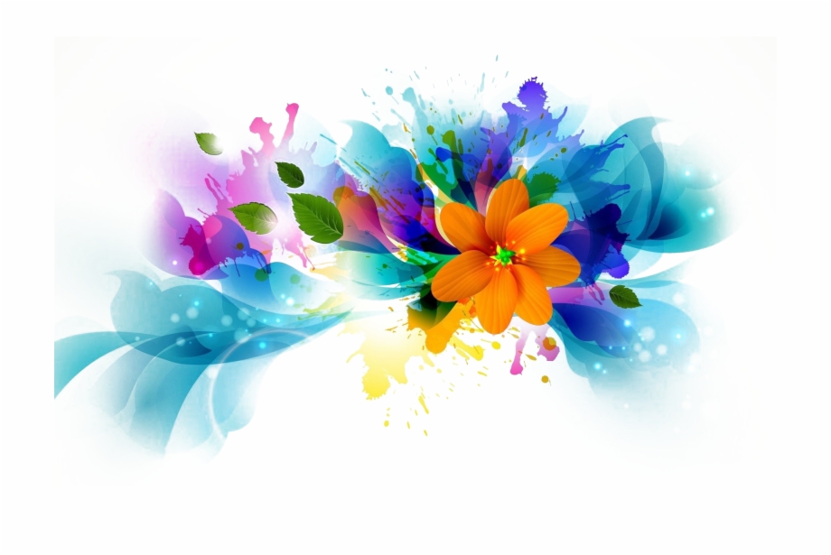 Abstract Flower Png Background Image Flower Abstract Background