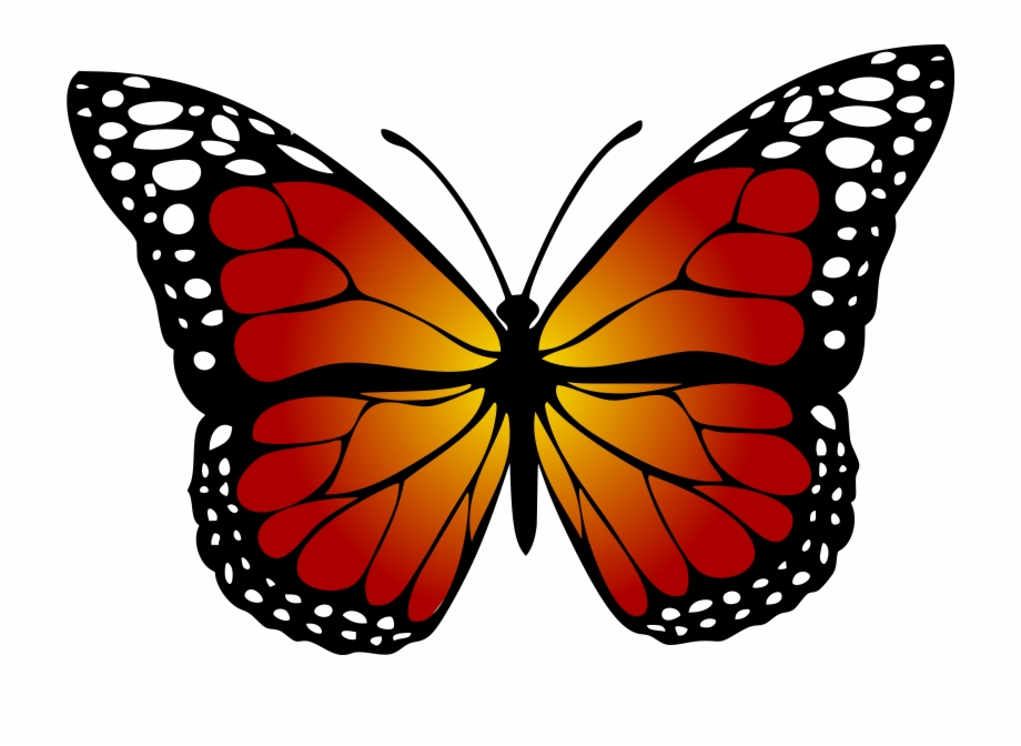 Butterfly Monarch Abstract Artistic 1662471 Monarch Butterfly Clipart