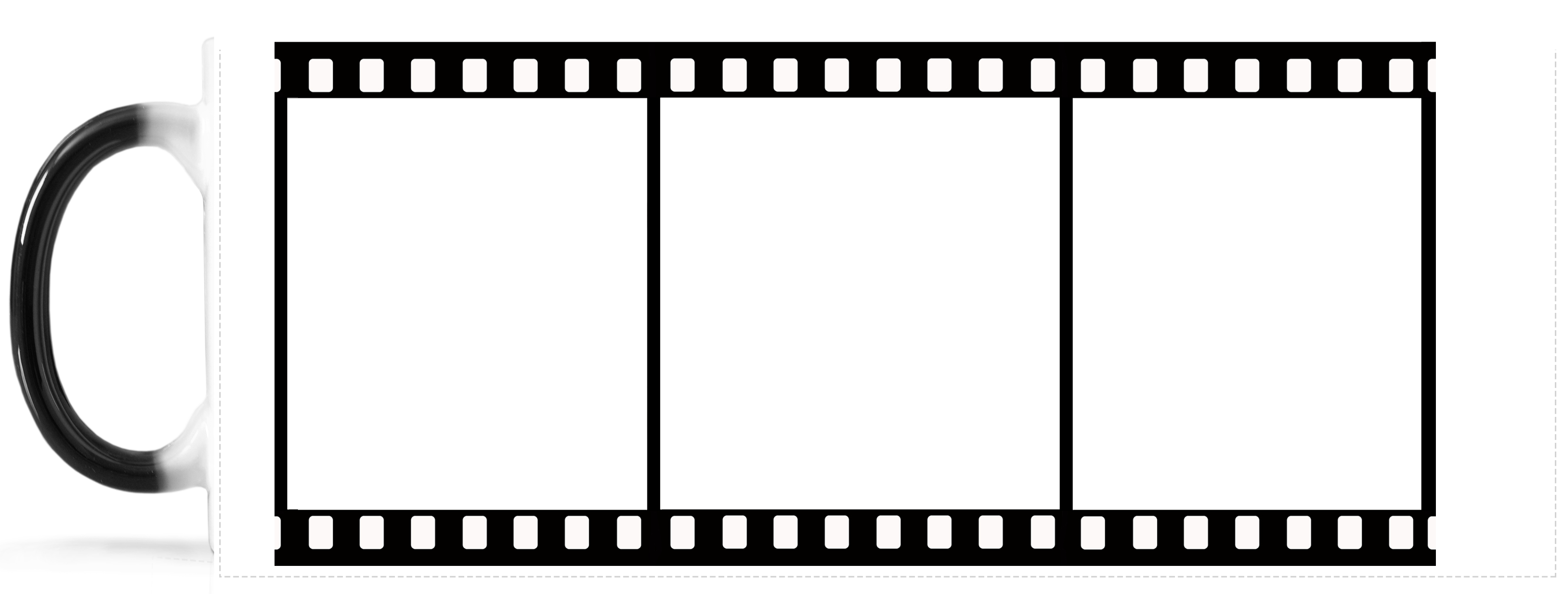 movie reel frame