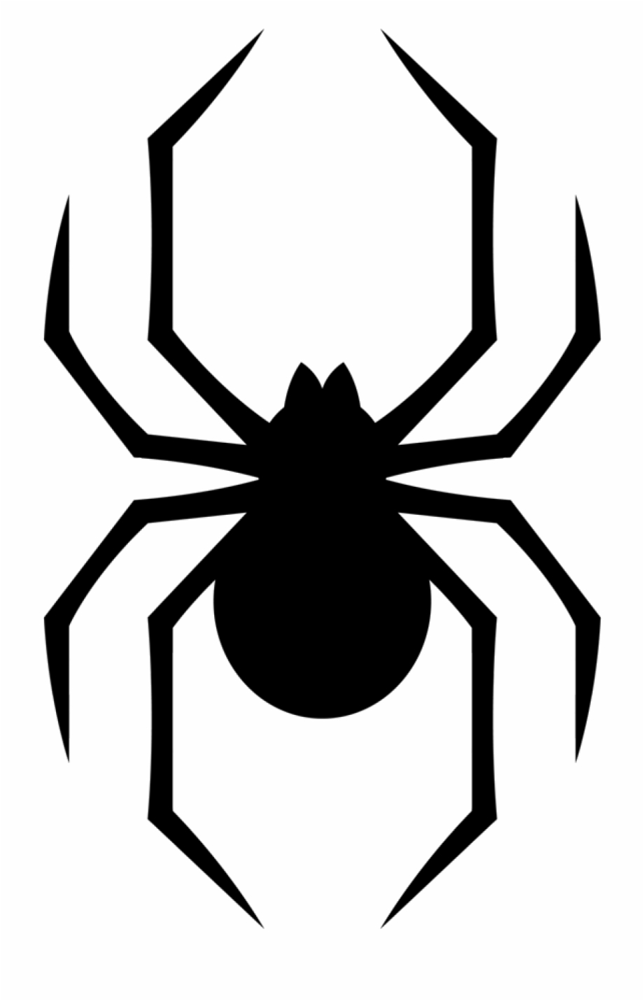 Geometric Spider Black Widow Spider Icon
