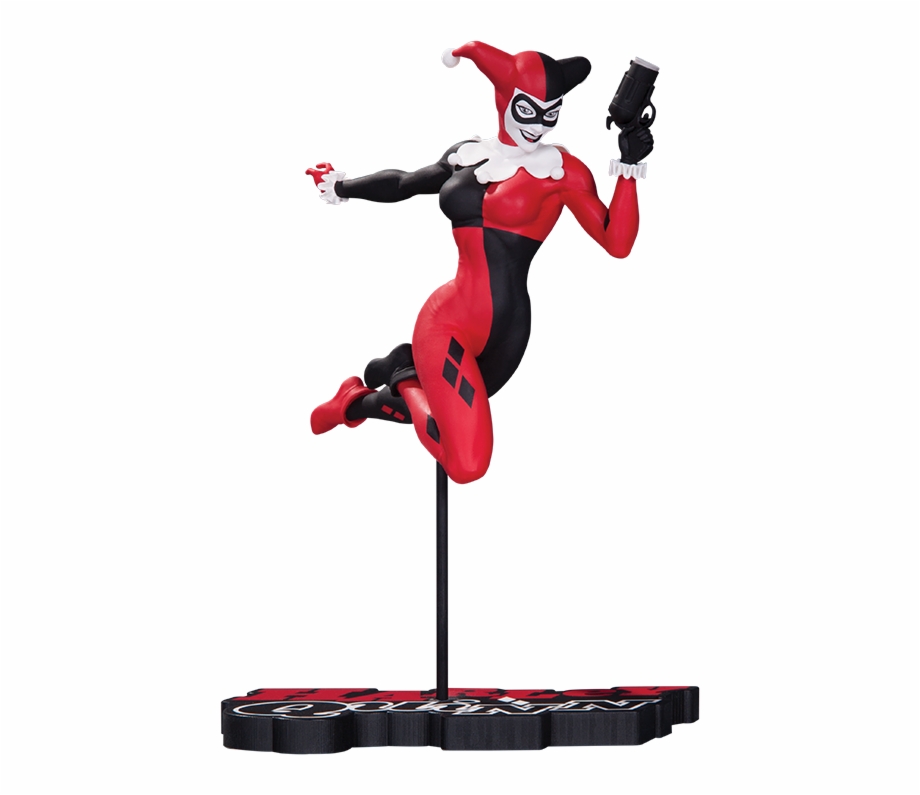 Dc Collectibles Harley Quinn Statue Harley Quinn Red