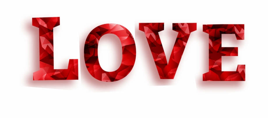 Love Png Word Transparent Graphic Design