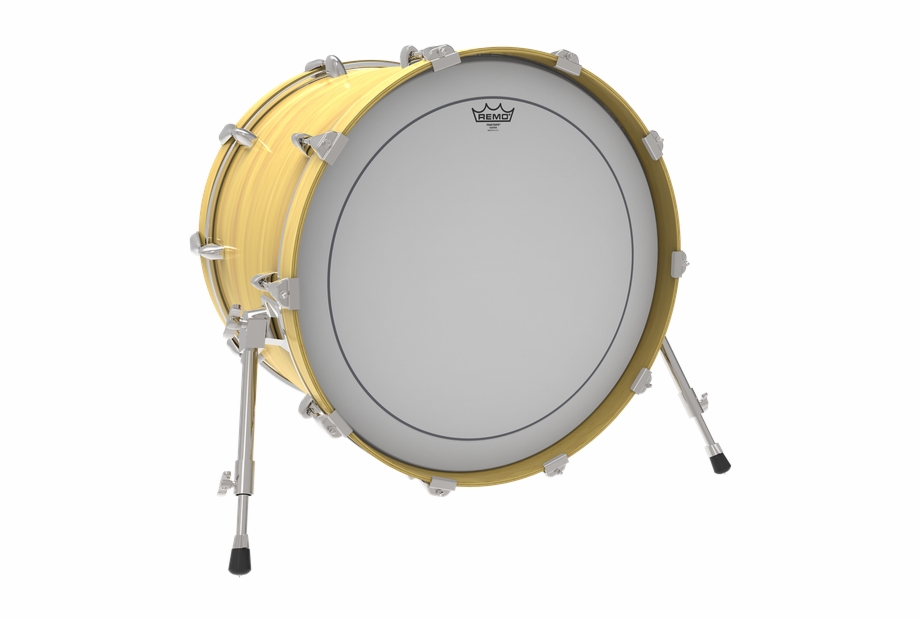 Pinstripe Coated Image Remo Powerstroke Pro Bass Drum
