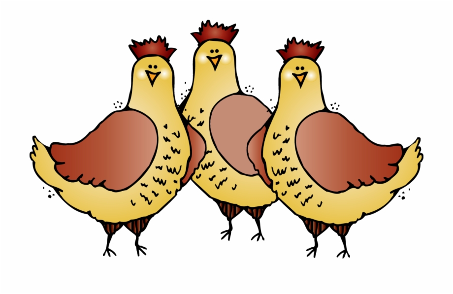Hen Vector Mother 3 French Hens Clipart